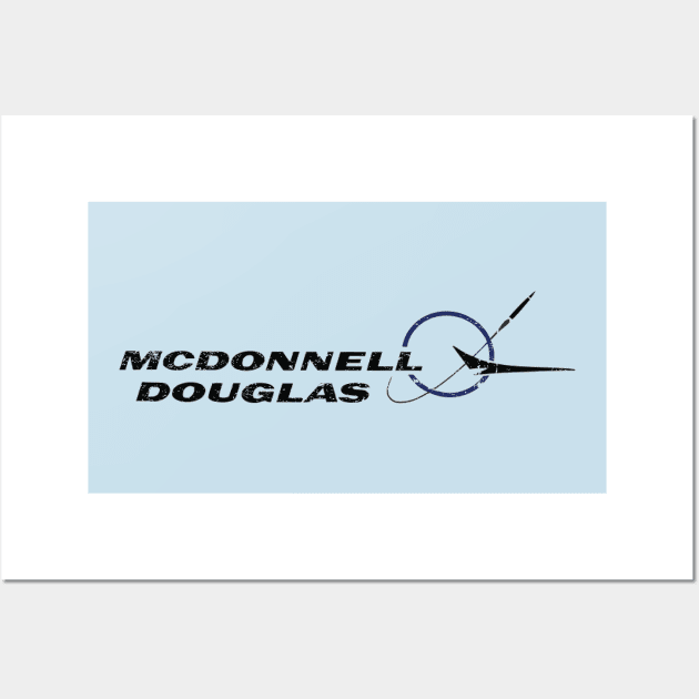 McDonnell Douglas Wall Art by MindsparkCreative